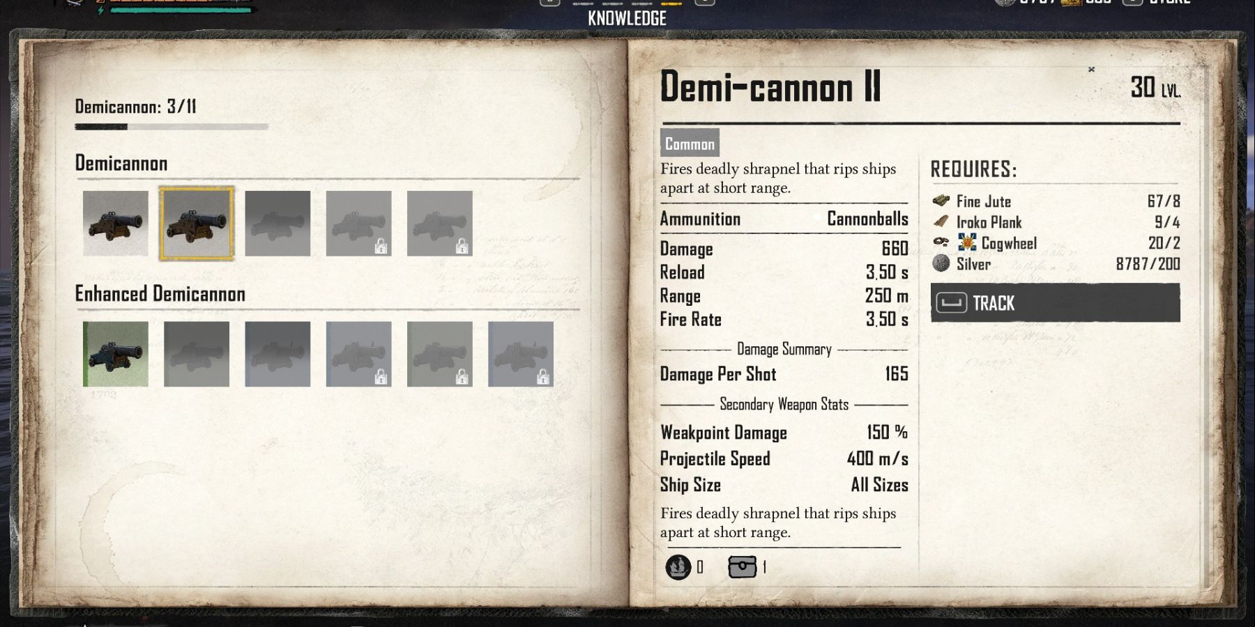 Skull and Bones Demi-cannon II