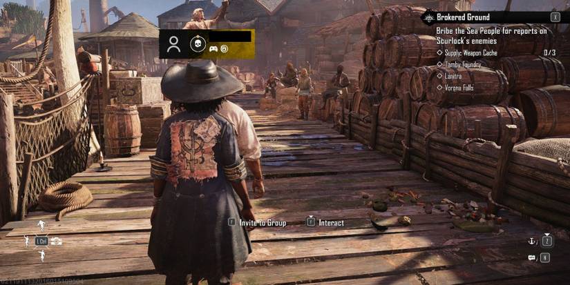 Skull and Bones Invite to Group Multiplayer