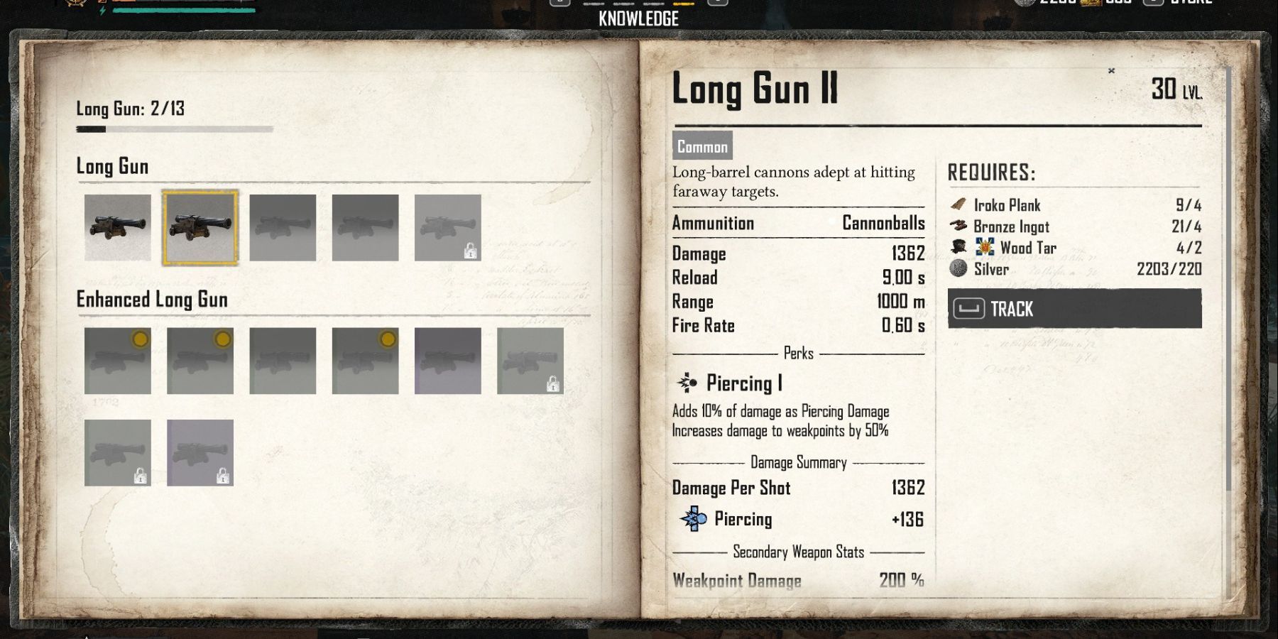 Skull and Bones Long Gun II