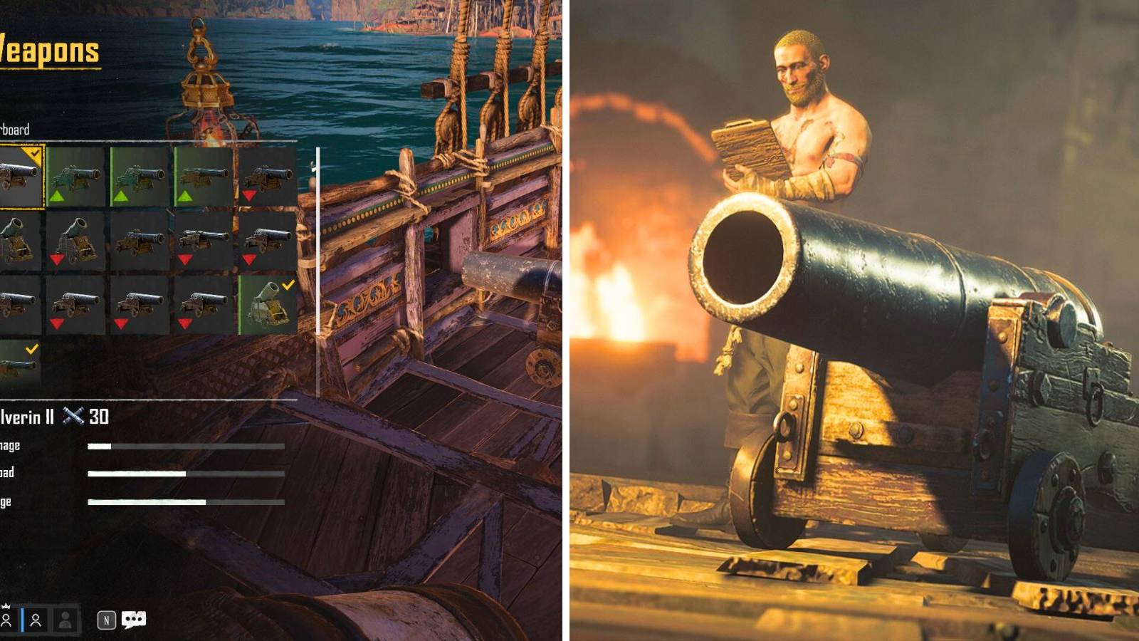 Skull and Bones Best Weapons to Get First