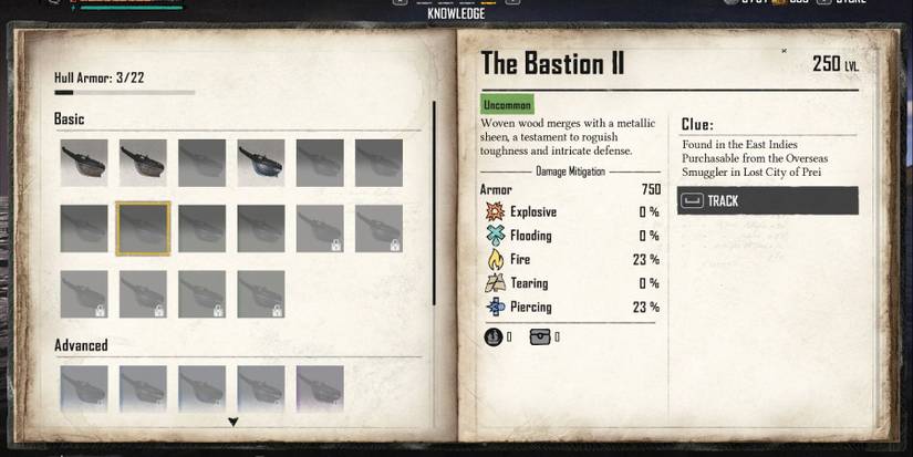 Skull and Bones The Bastion II Armor