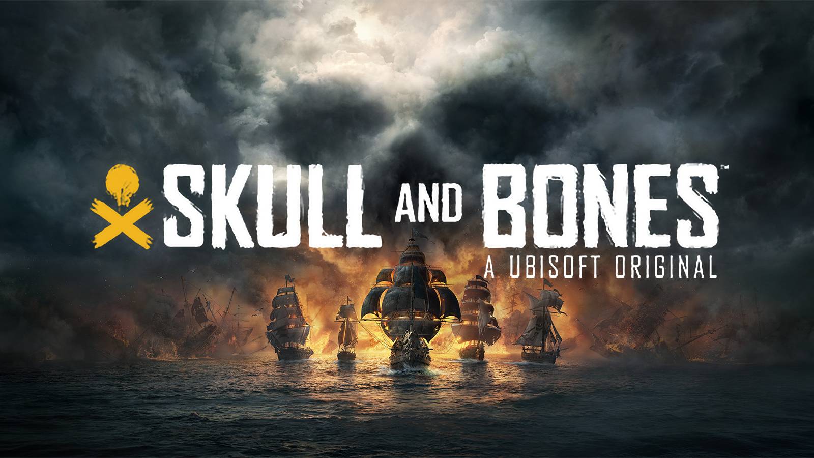 Skull and Bones a Ubisoft Original concept art with upscaled high-res game logo