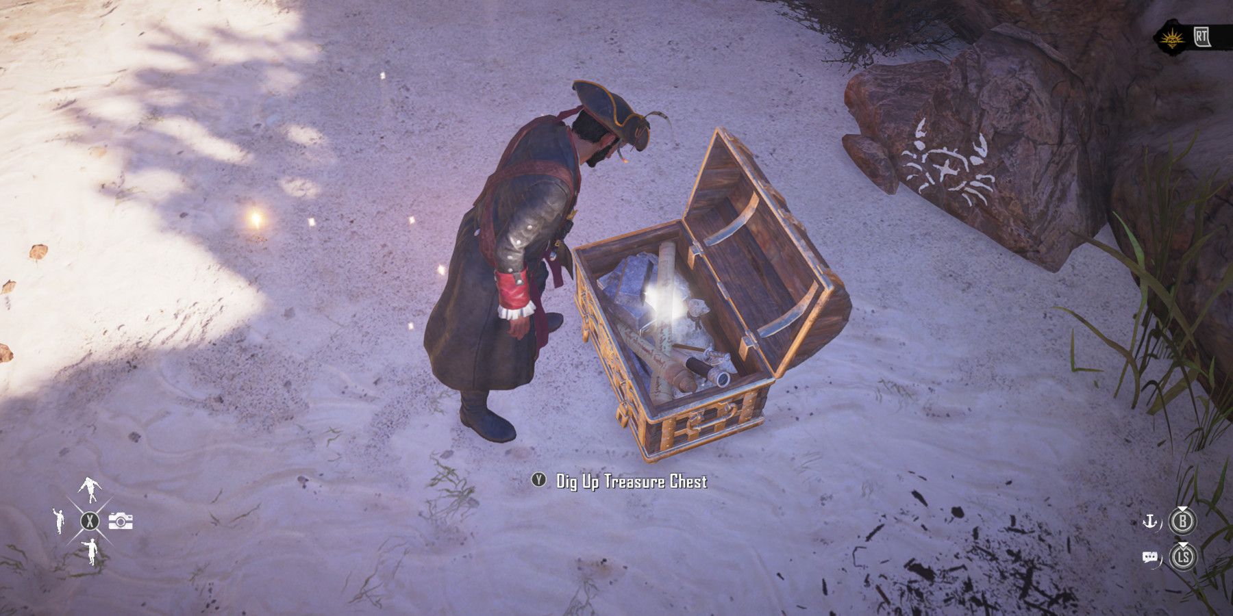 skull and bones treasure