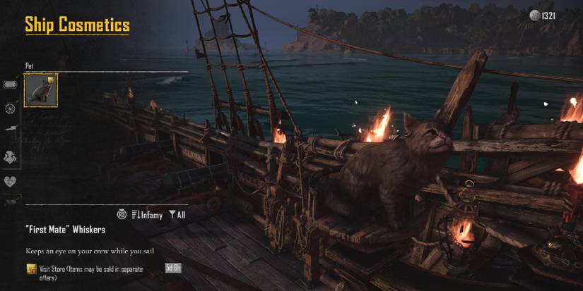Skull and Bones First Mate Whiskers
