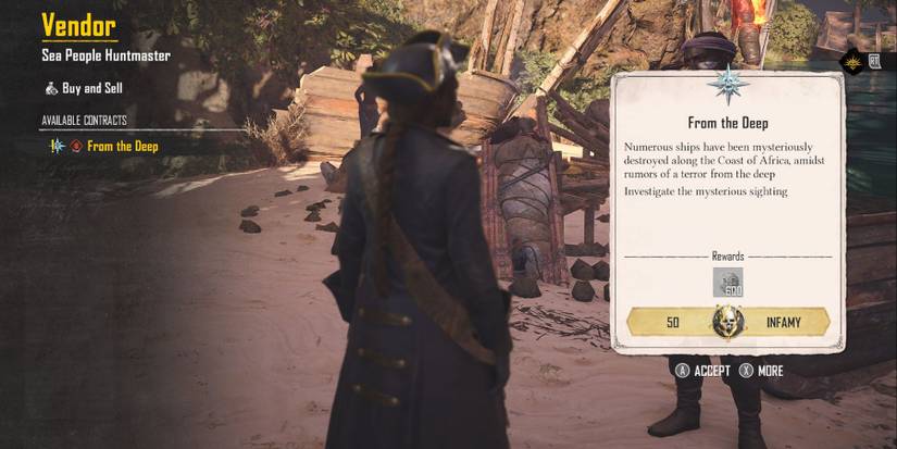 skull and bones from the deep