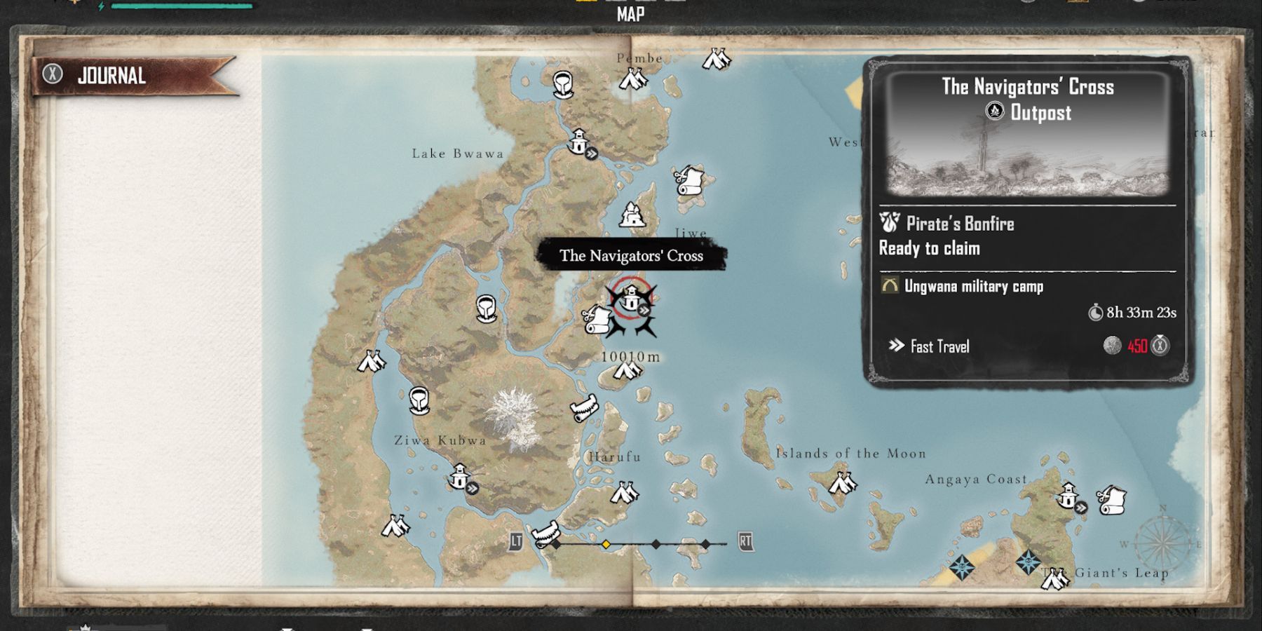 skull and bones lime map location