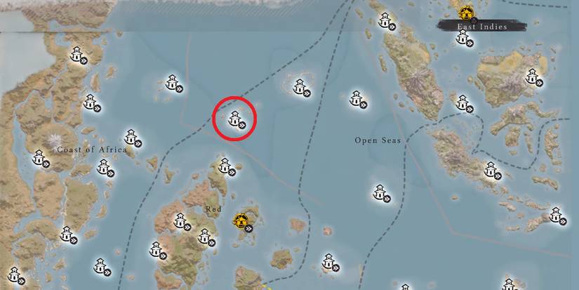 skull and bones map location of moyenne cirque outpost