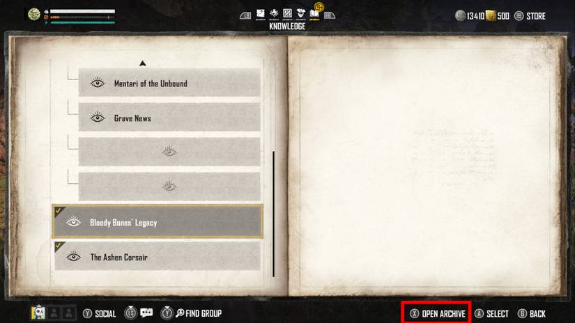 skull and bones bloody bones legacy investigation