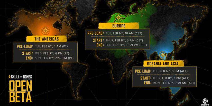 skull and bones open beta release times