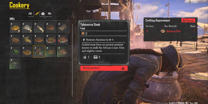 skull and bones tylosaurus steak