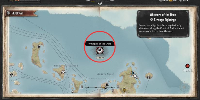 skull and bones whispers of the deep