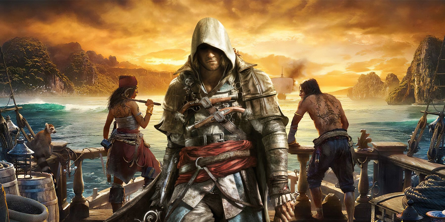 Skull And Bones With Assassin's Creed IV Black Flag
