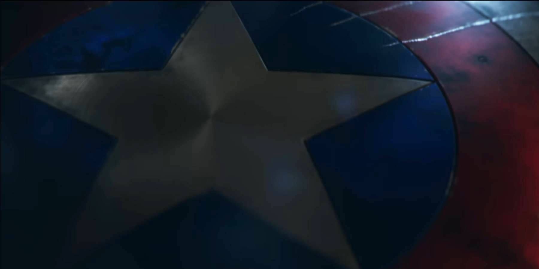 Captain America's shield from the trailer for Skydance's WWII Marvel game