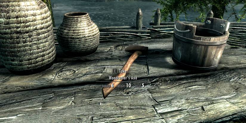 Woodcutter's Axe in Skyrim