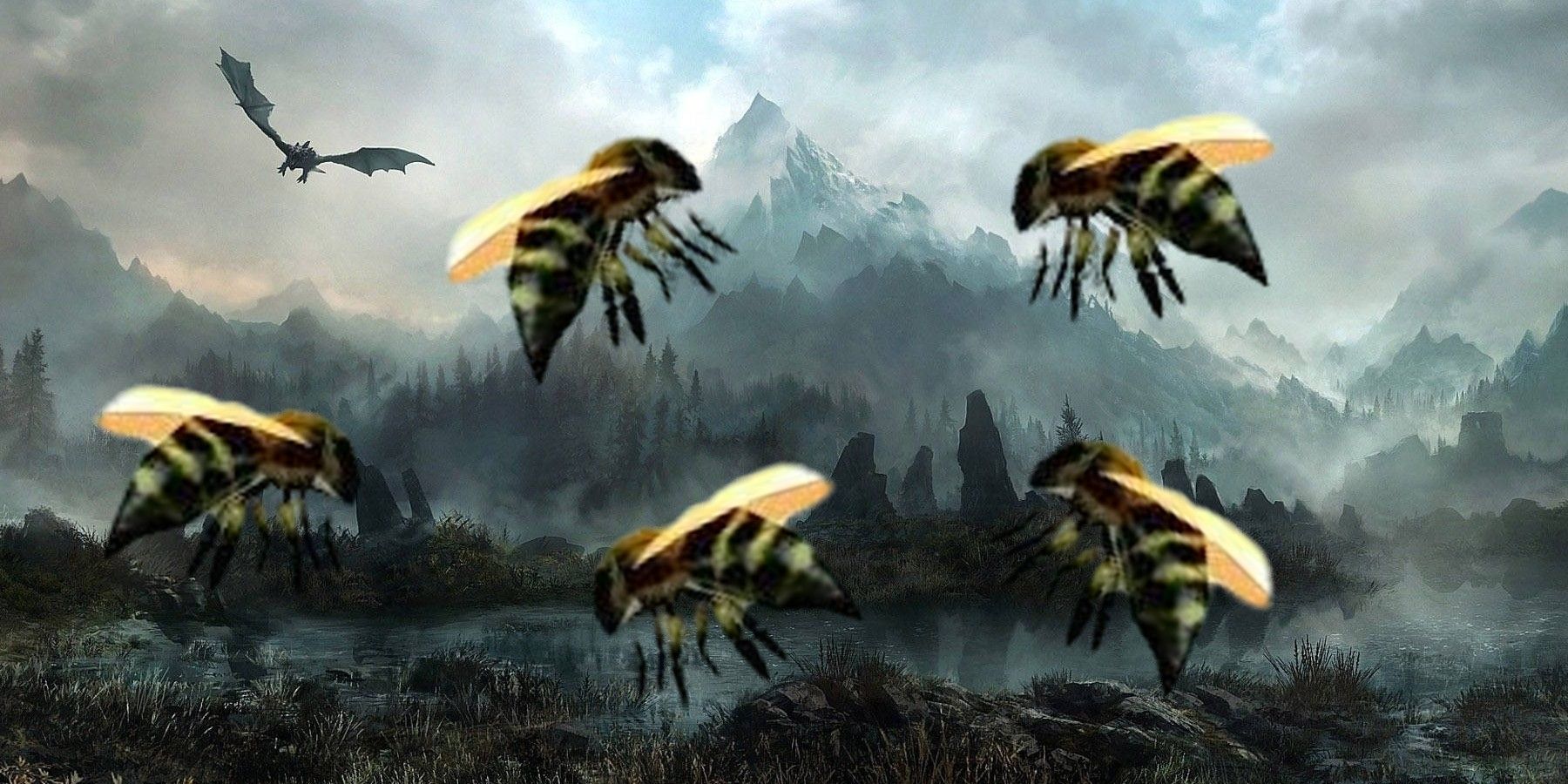 skyrim's bees are more than meets the eye