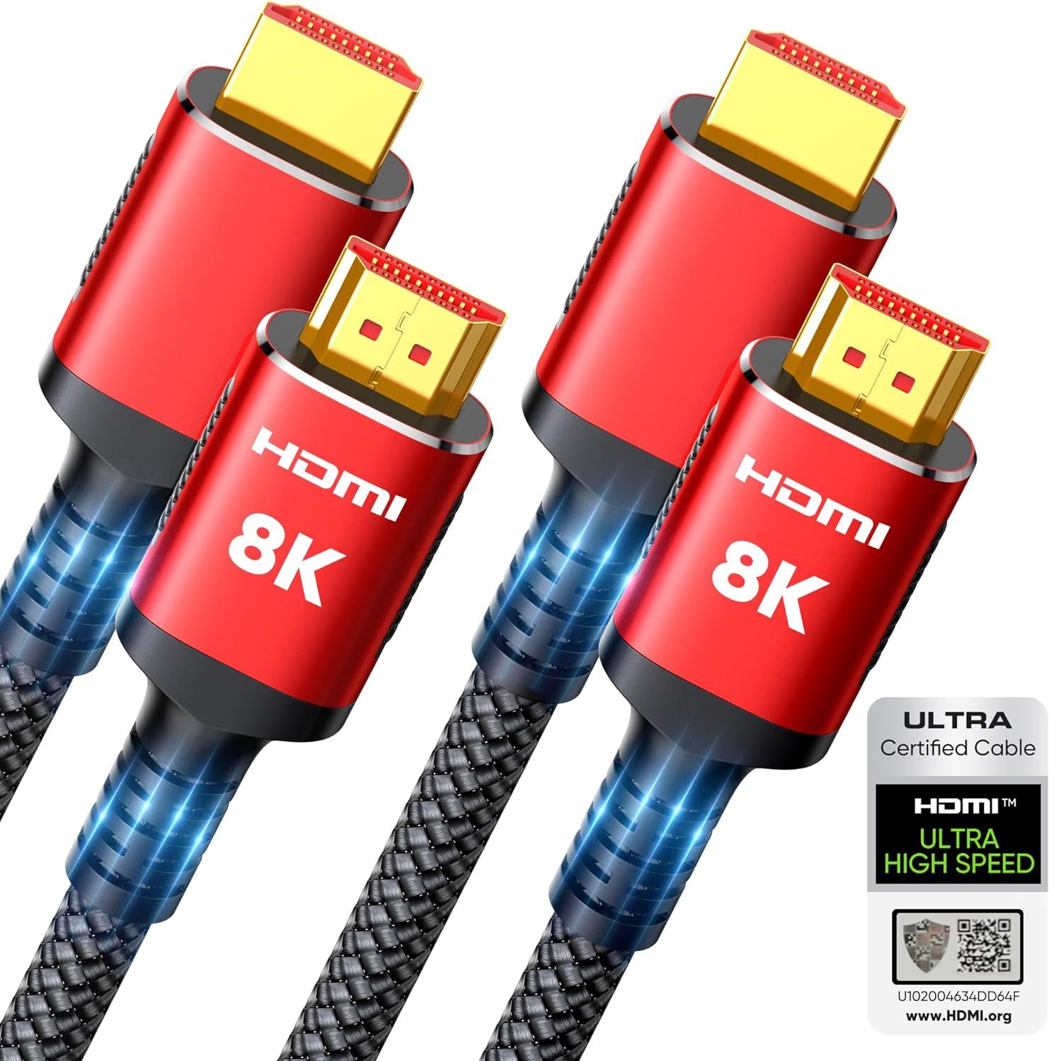 Snowkids 10K 8K HDMI 2.1 Cable