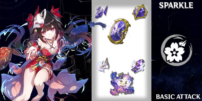 sparkle base attack materials in honkai star rail