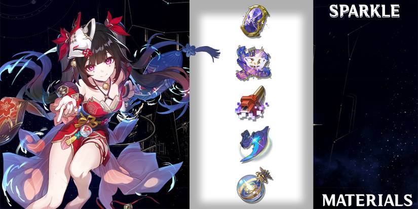 sparkle upgrade materials in honkai star rail