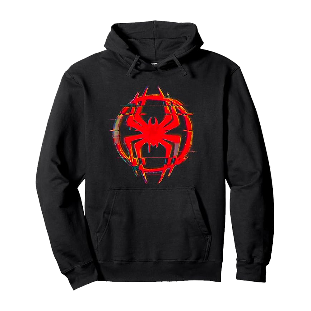 Spider-Man Across the Spider-Verse Glitch Pullover Hoodie