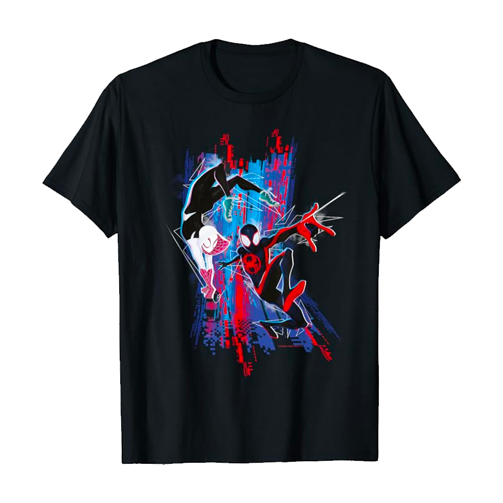 Spider-Man Across the Spider-Verse Miles and Gwen T-Shirt