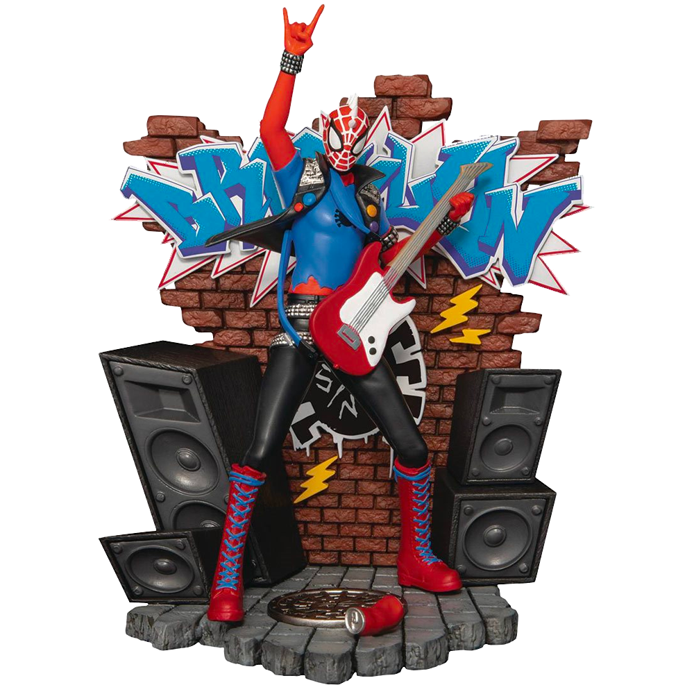 Spider-Man Across the Spider-Verse Spider-Punk D-Stage Figure