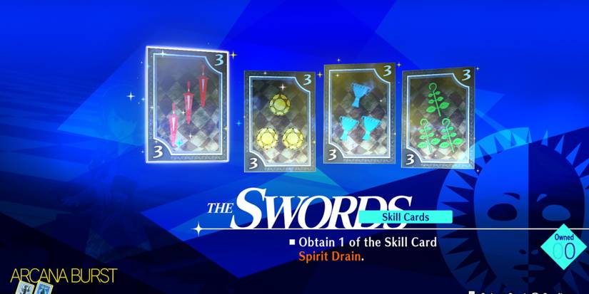 Spirit Drain Shuffle Time Card in Persona 3 Reload