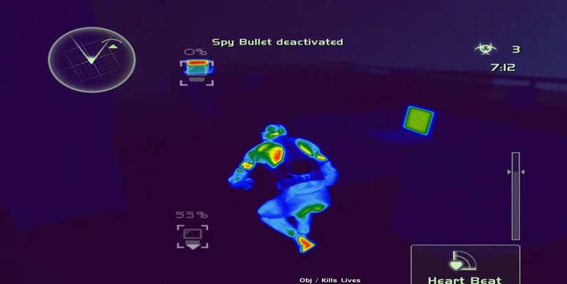Thermographic vision in Splinter Cell Chaos Theory