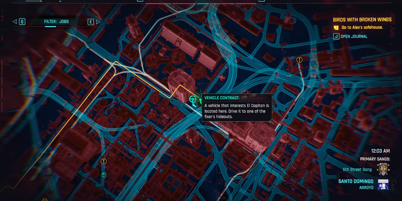 Steal Vehicle Contract in Cyberpunk 2077