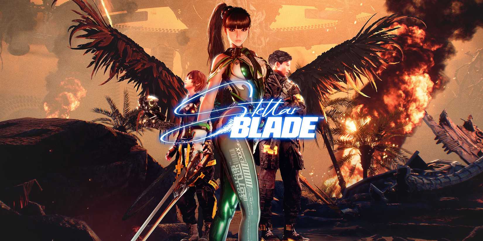 Stellar Blade Digital Deluxe Edition PS Store Official Key Art