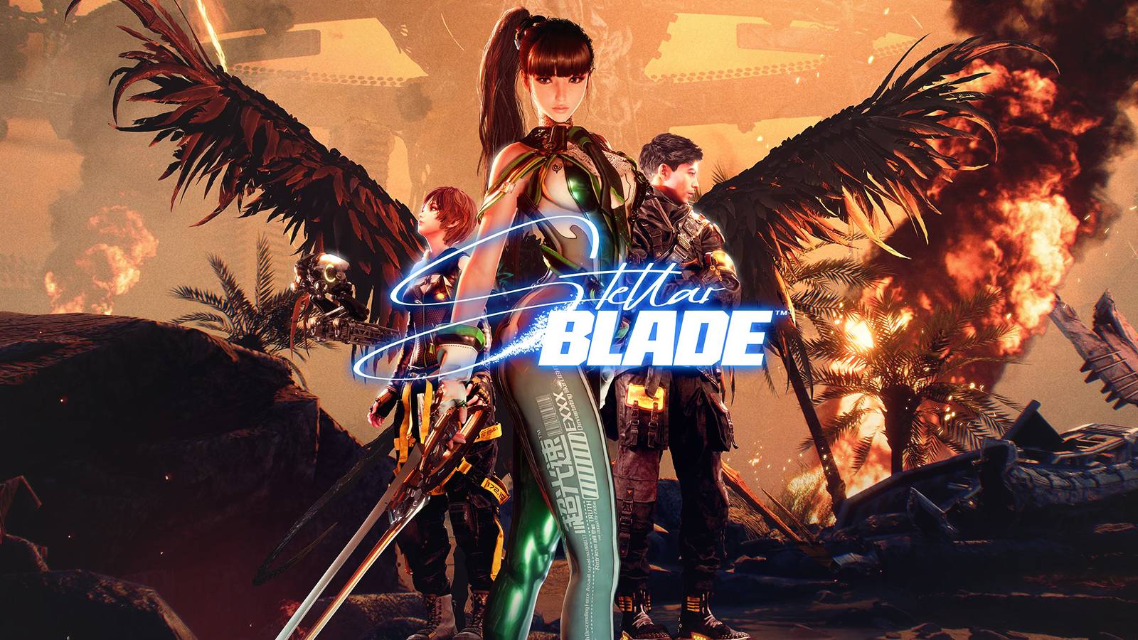 Stellar Blade Digital Deluxe Edition PS Store Official Key Art