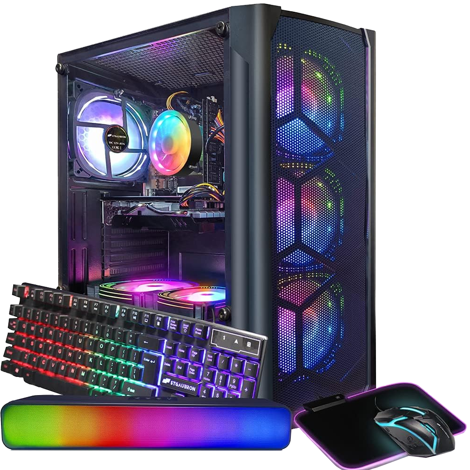 STGAubron Gaming Desktop PC Computer