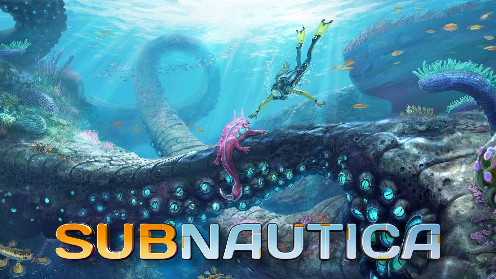 subnautica-logo-underwater-diving-with-sea-creatures