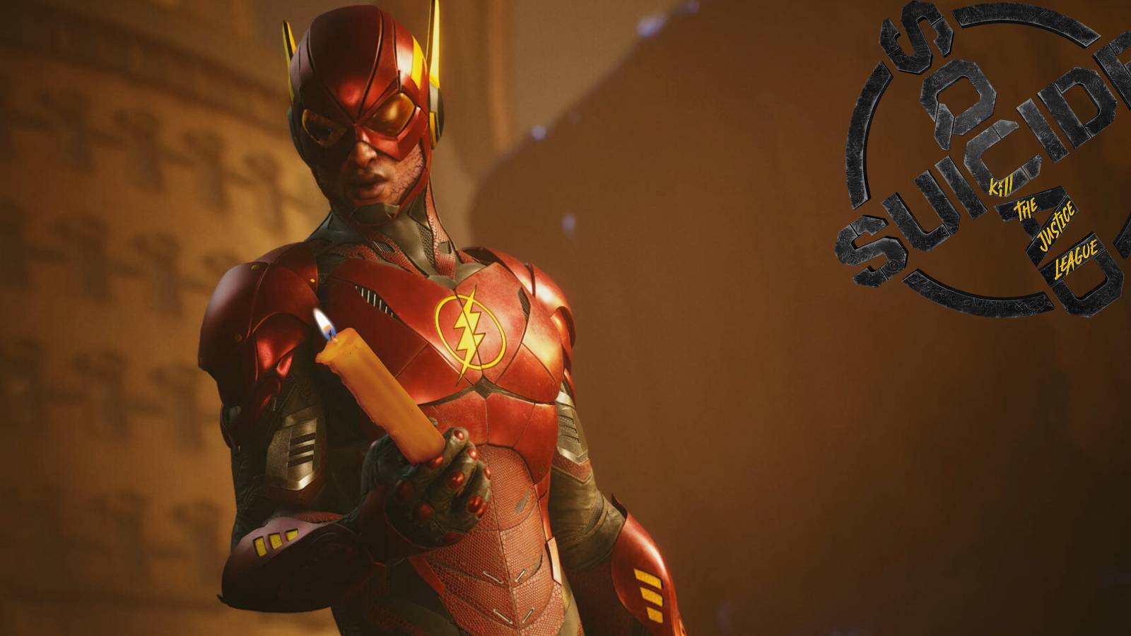 Suicide Squad Kill the Justice League Flash Candle