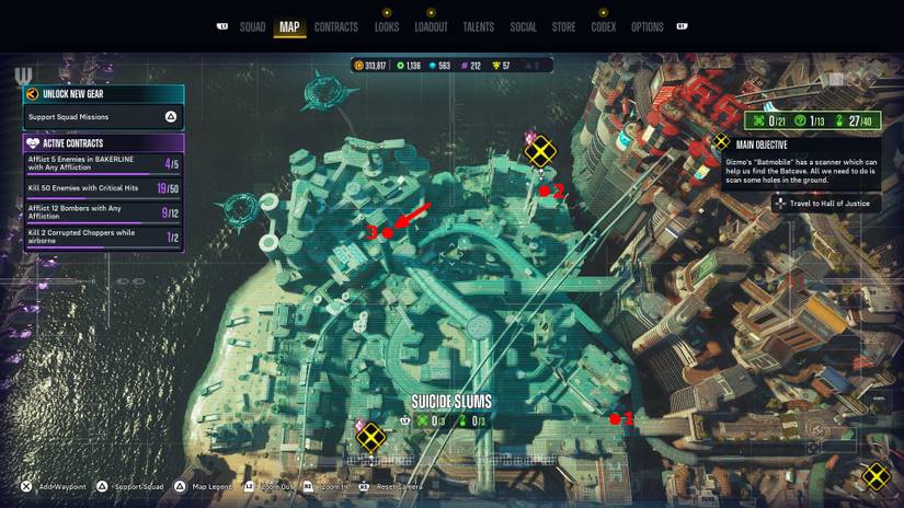 suicide squad ktjl riddler trophy locations