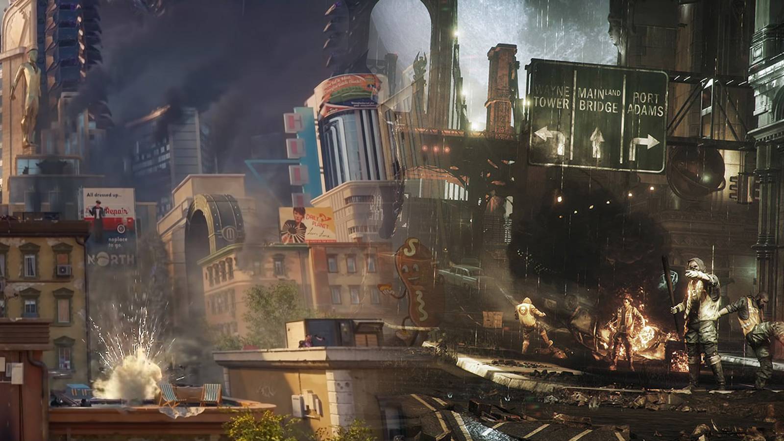 Suicide Squad Metropolis Batman Gotham Different