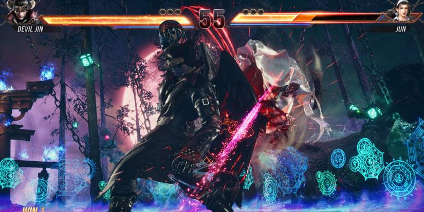 Devil Jin versus Jun