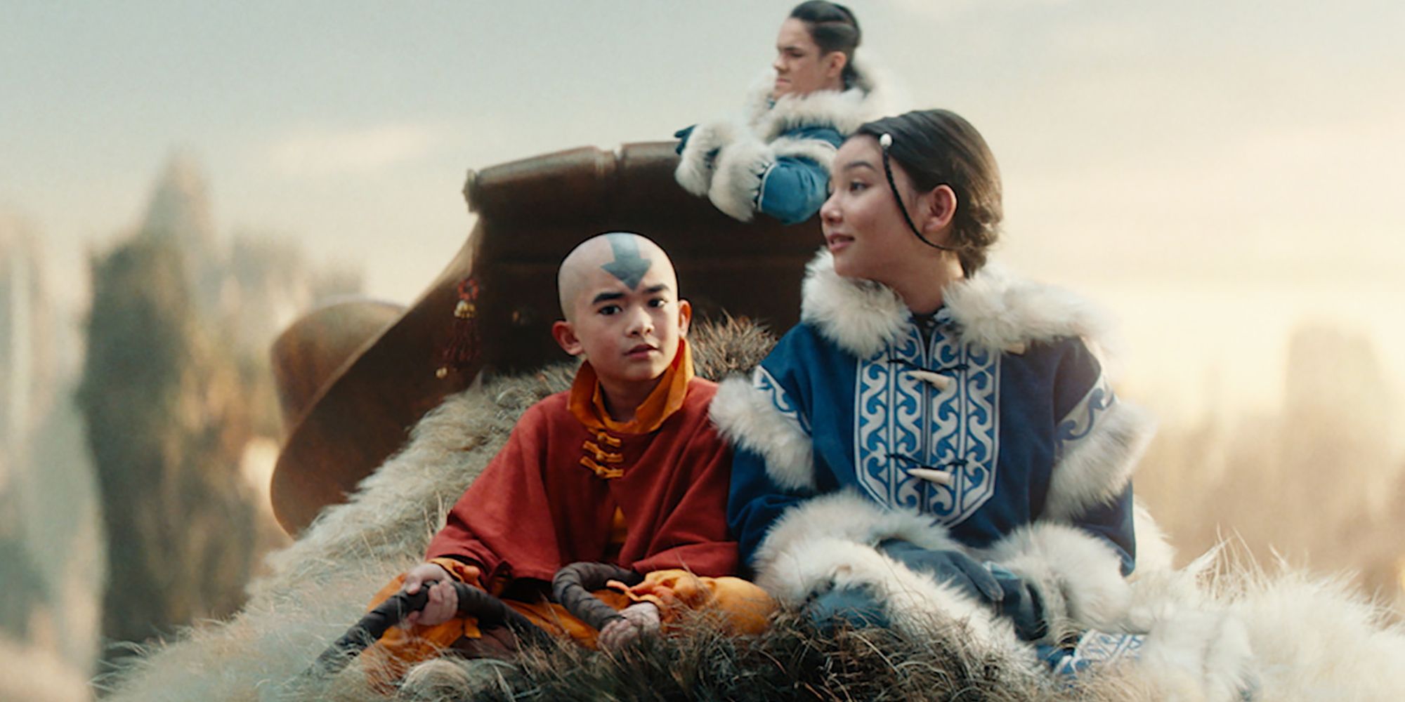 Team Avatar In Netflix's The Last Airbender