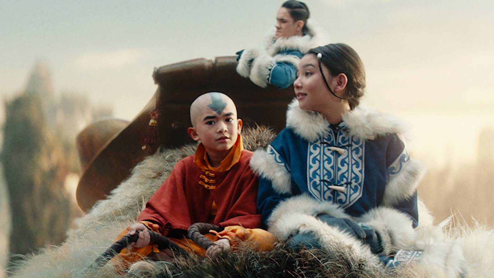 Team Avatar In Netflix's The Last Airbender