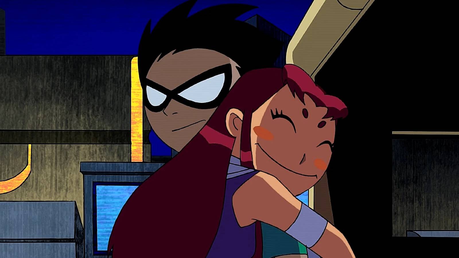 teen-titans-robin-starfire-hug Cropped