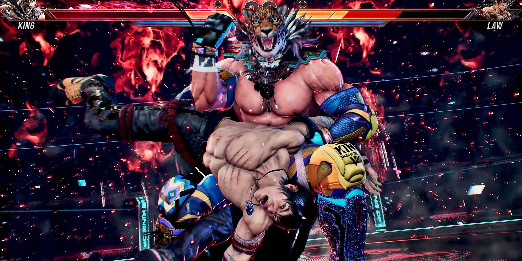 Tekken 8 - King Rage Art