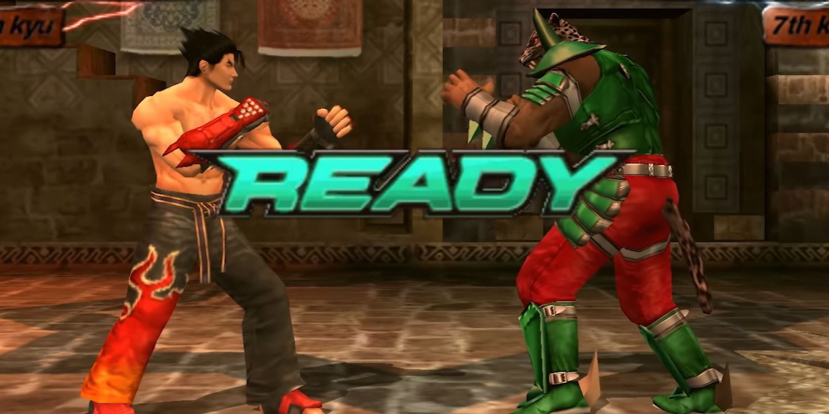 Kazuya Getting Ready To Fighting King In Tekken 6