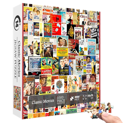 The Best Movie and TV Puzzles Classic Movie Posters Puzzle
