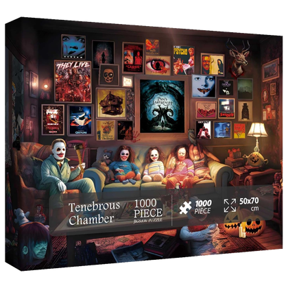 The Best Movie and TV Puzzles Horror Movies Puzzle