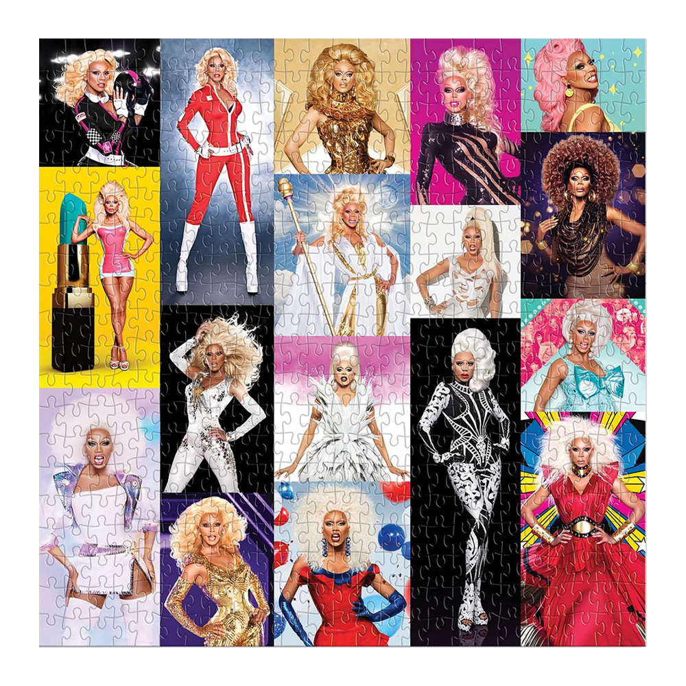 The Best Movie and TV Puzzles RuPaul’s Drag Race 500-Piece Puzzle