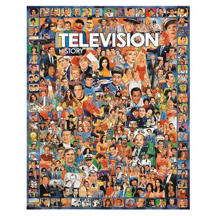 The Best Movie and TV Puzzles Television History Puzzle