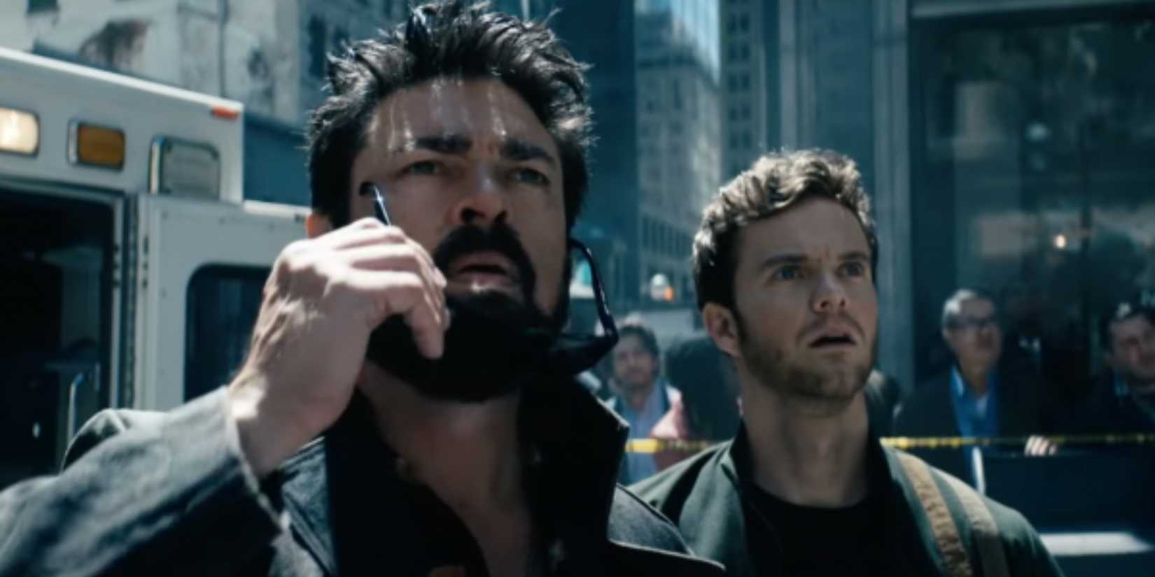 Billy The Butcher and Hughie in The Boys