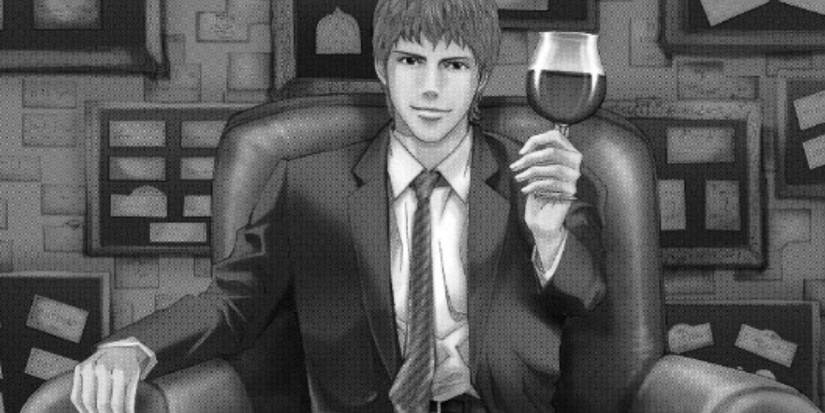 Shizuku Kanzaki as he appears in The Drops of God manga