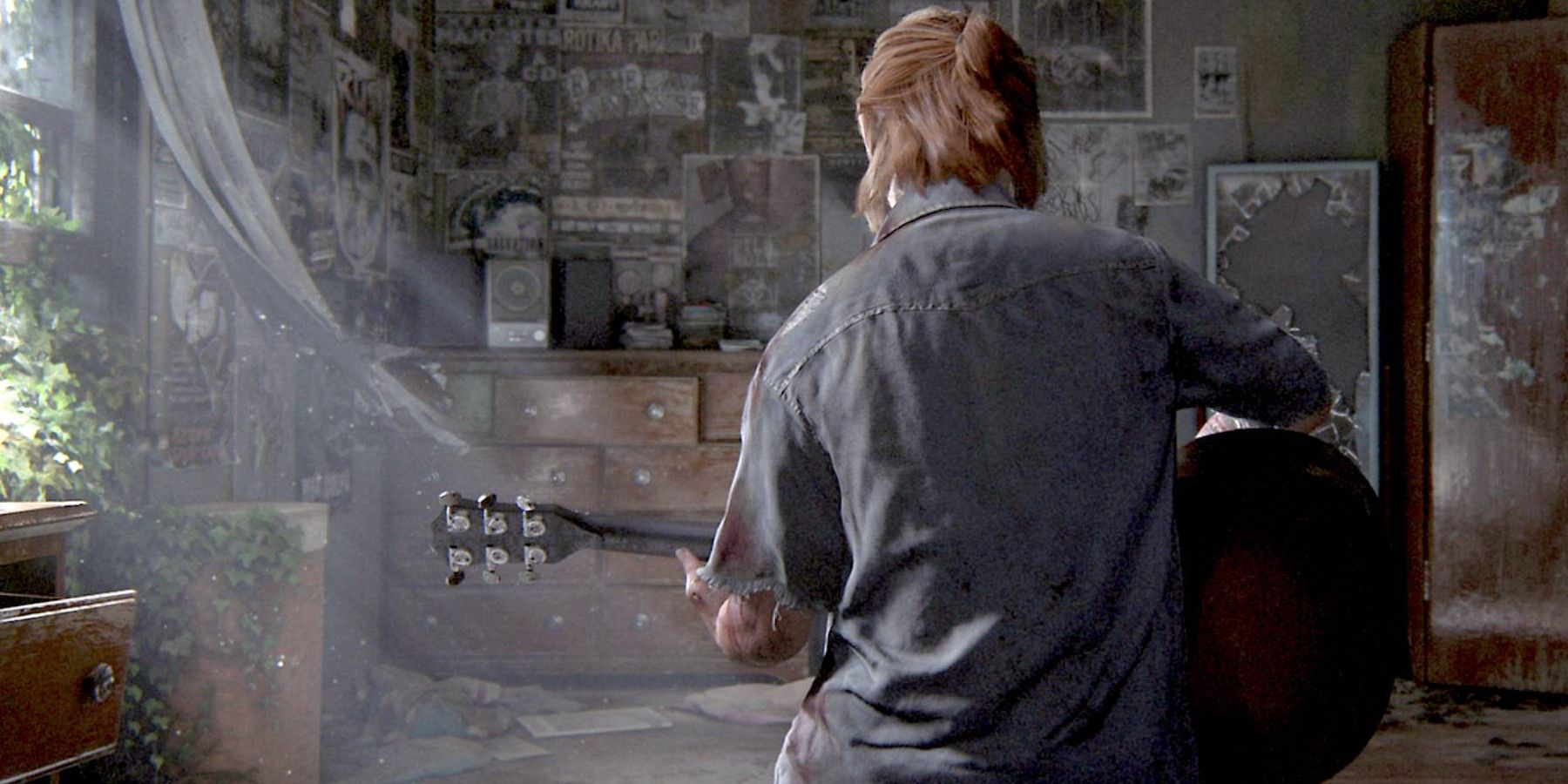 The Last of Us Part 2 Ending Ellie Playing Guitar