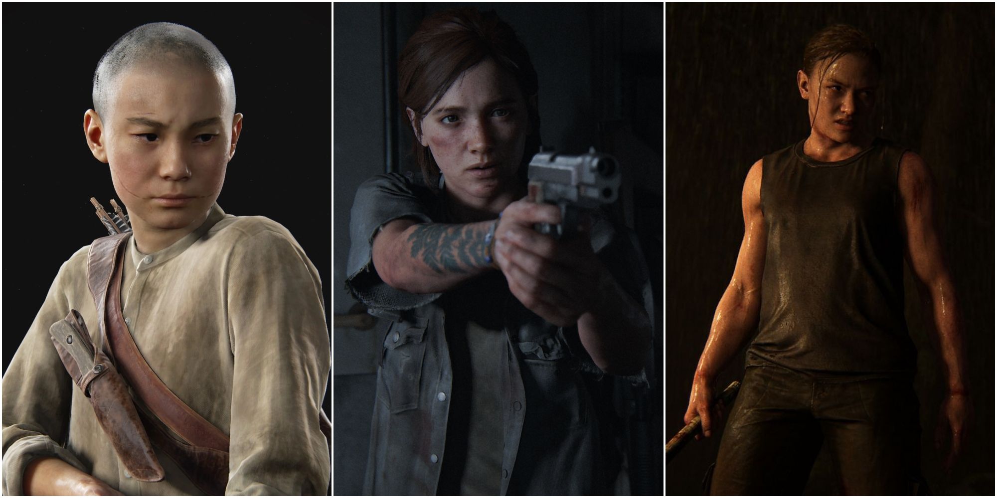 The Last of Us Part 2's Lev, Ellie and Abby