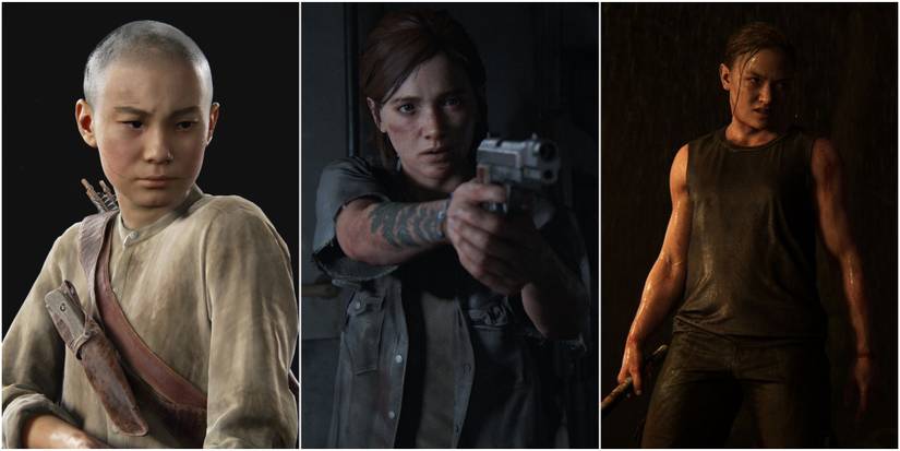 The Last of Us Part 2's Lev, Ellie and Abby